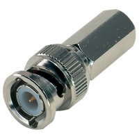 BNC konektor 6mm samorezný TWIST ON 6mm (RG59)