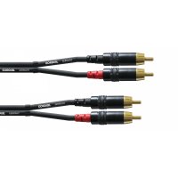 CFU1.5CC rca (cinch) stereo kábel profi 1,5m