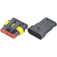 DJ7041-1.5-21/11 vodotesný pár konektora 4 pin