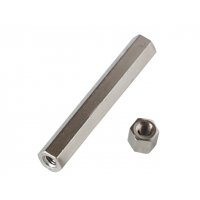 DK16 dištančný stlpik 16mm kov M2,5