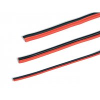 Dvojlinka 2x0,35mm2 22AWG červeno-čierna