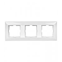 EV105003 rámik trojitý, biela farba