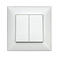 EV106009 vypínač sériový č.5 s rámikom