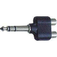 JACK6,3 stereo na 2x Cinch