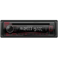 KDC120UR, Kenwood, MP3-Tuner red USB + Aux-IN