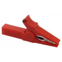 Krokosvorka pre banánik izolovaná, červená, l55mm