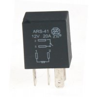 NVF4-2 relé auto 12V 40A 28x28x25mm s strmeňom