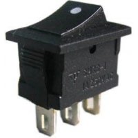 prepínač kolískový ON-ON 1pol.250V/1A submini