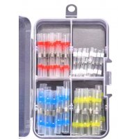 Sada 50 ks zmrštiteľných spojok s tavným prstencom