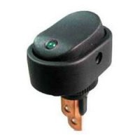 Vypínač kolébkový ON-OFF 1pol.12V/20A, prosvětlení
