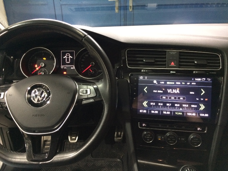 Škoda montáž 2DIN autorádia